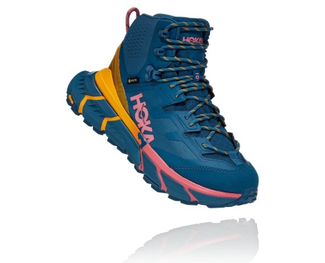 Tenis Hoka One One TenNine Hike GORE-TEX Portugal - Tenis De Corrida Mulher Azuis - LTCGVA-985